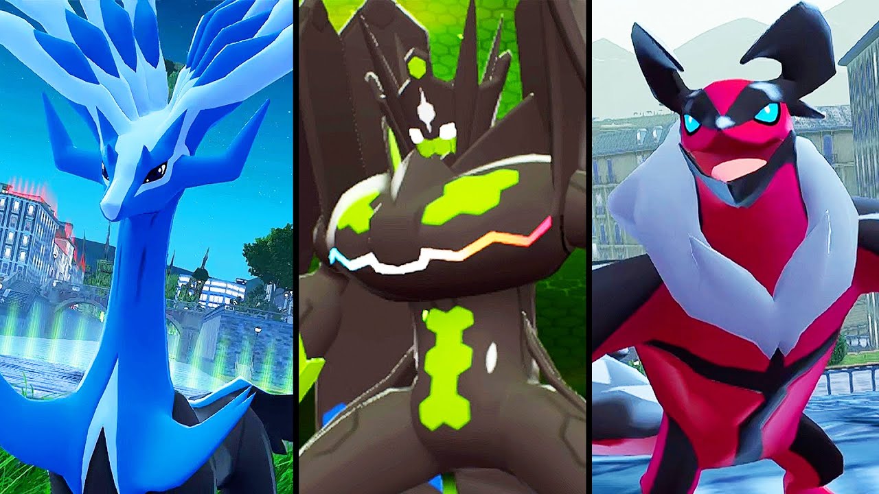 Pokémon Legends: Z-A - All Legendary Pokémon + Location (4K)