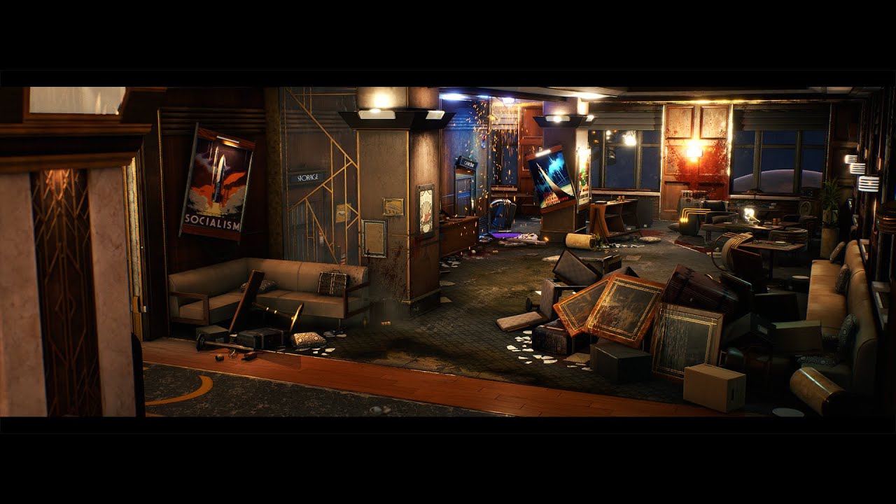 Project Chronos - UE 4 scene
