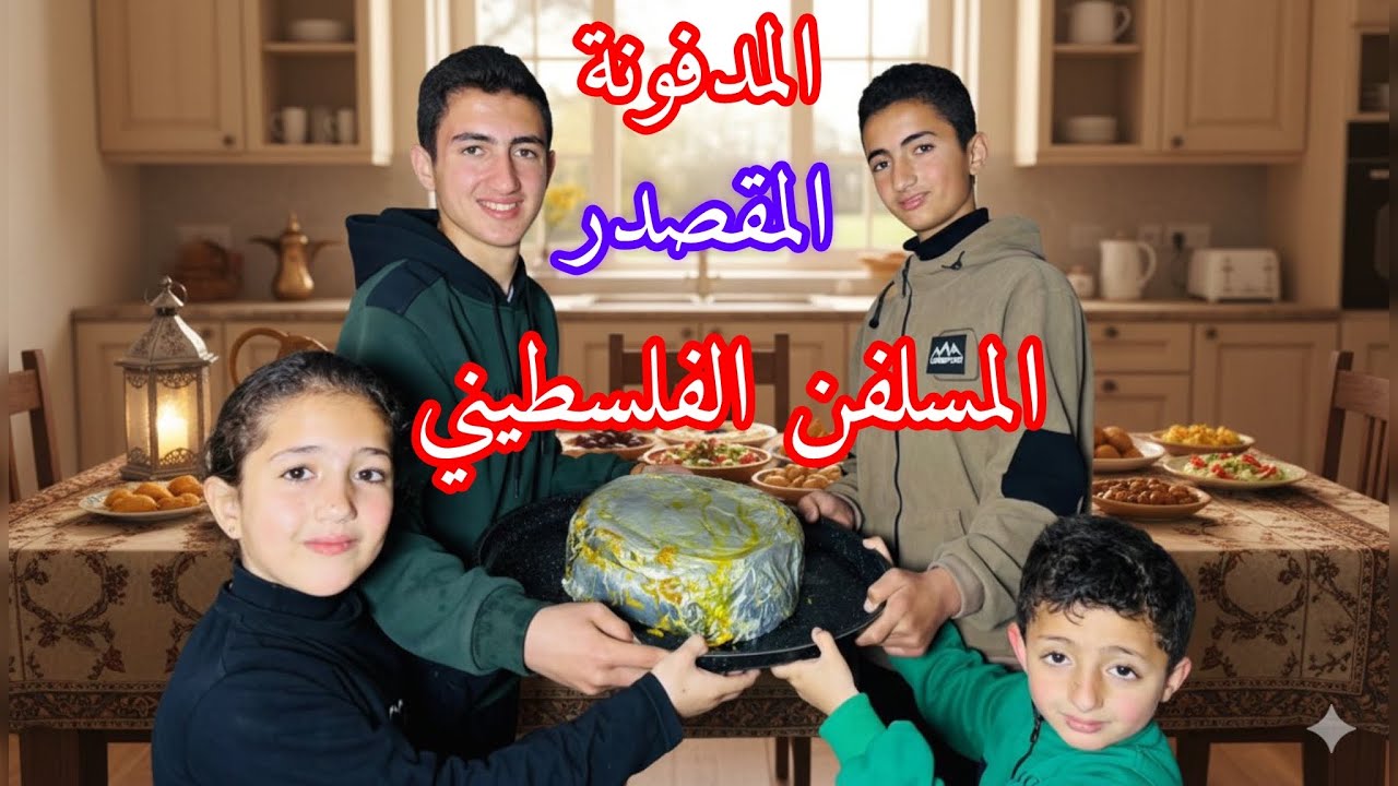 المدفونة المقصدر المسلفن الفلسطيني من أشهي الأكلات برمضان🌙2026