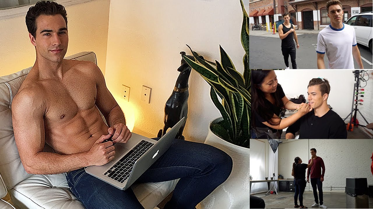 A Day in the Life of a Male Model | Photoshoot + Workout