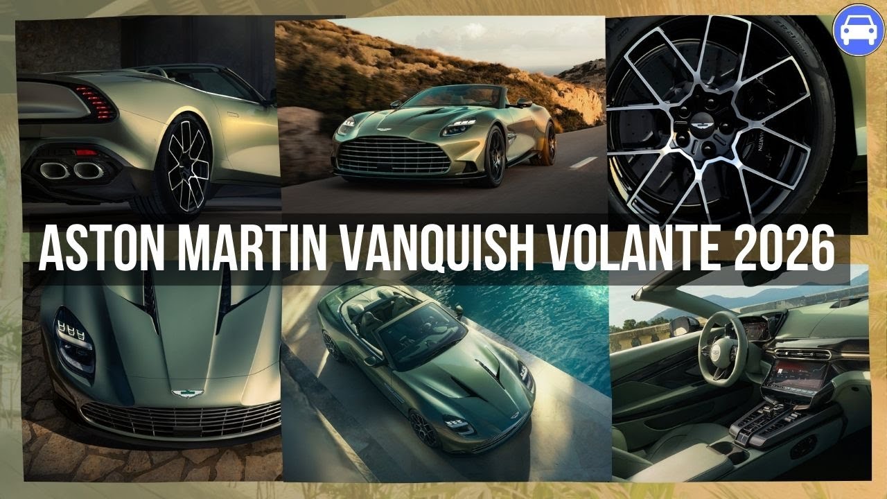 Aston Martin Vanquish Volante 2026 – Full Interior & Exterior Review