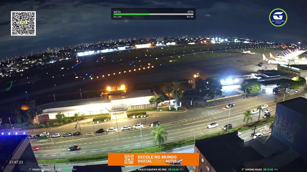 SBSP LIVE #3 - Aeroporto de São Paulo AO VIVO - CGH Airport - 11/02 Manhã