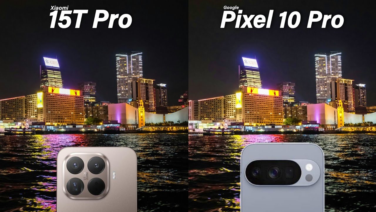 Тест камеры Xiaomi 15T Pro против Google Pixel 10 Pro