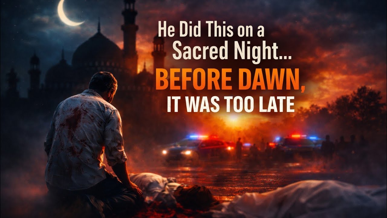 He Did This on a Sacred Night… Before Dawn, It Was Too Late!
