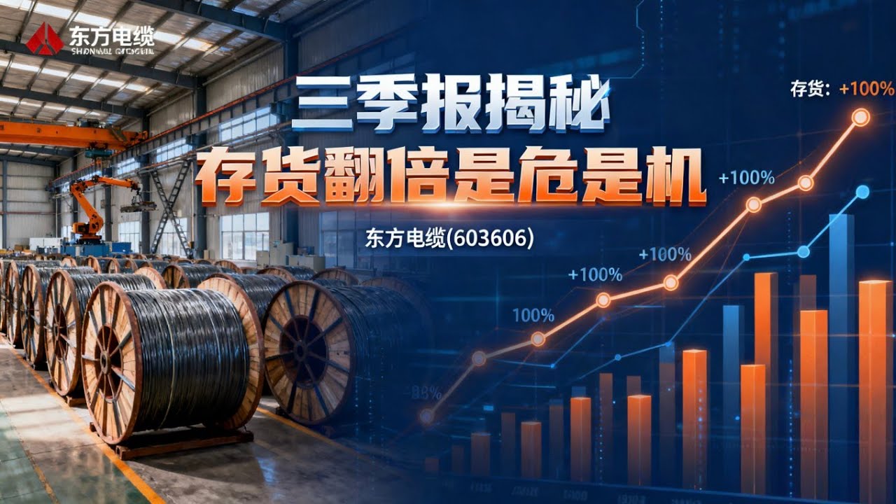 东方电缆(603606)存货翻倍！是危是机？三季报揭秘。Orient Cable(603606) Inventory Doubles! Crisis or Chance? Q3 Report Reve