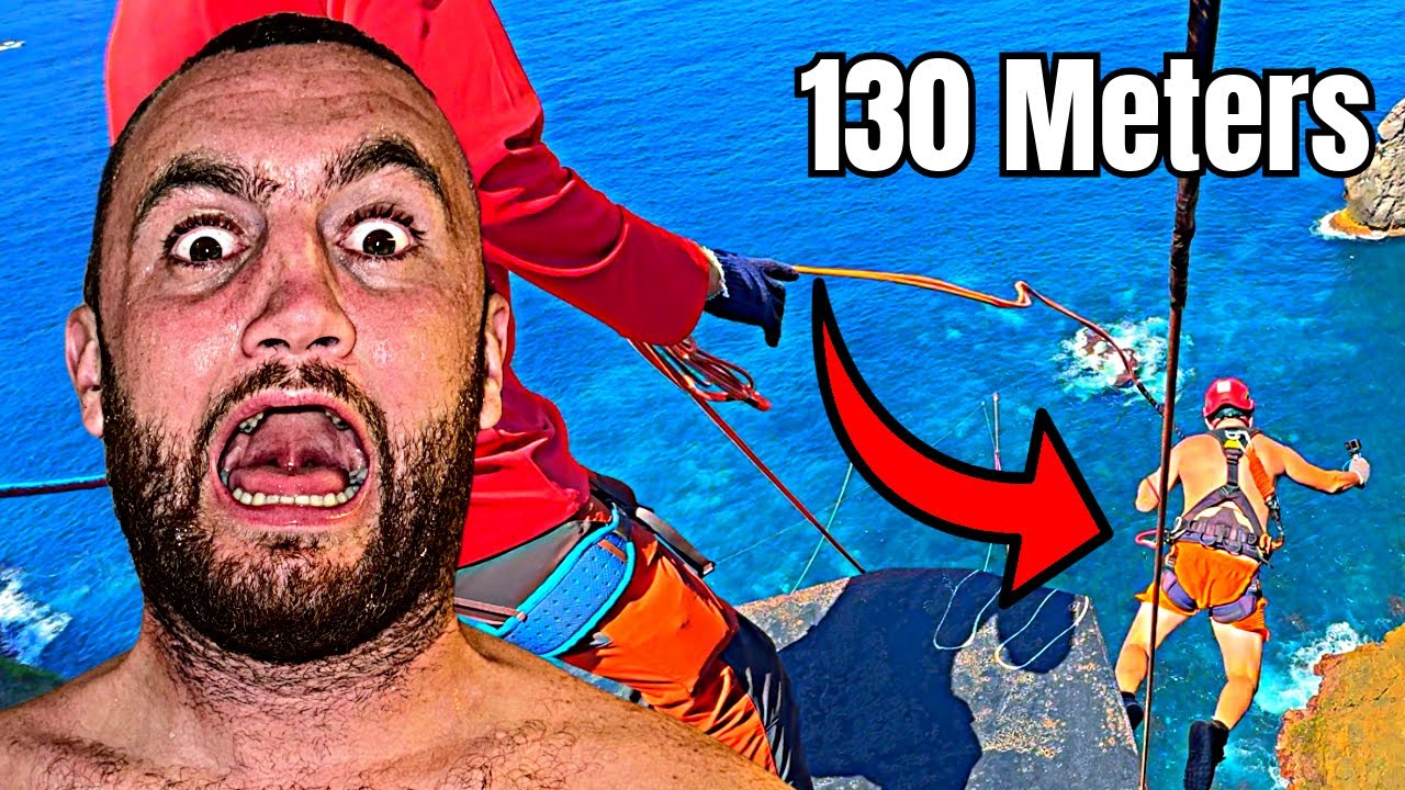 Jumping Off A GIANT Cliff In Bali