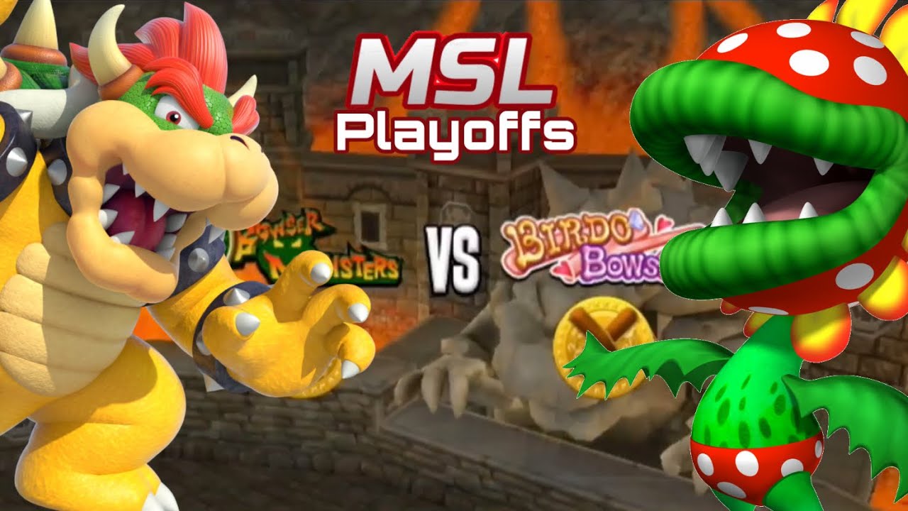 Mario Sluggers League S1 Playoffs - Bows @ Monsters | Game 3