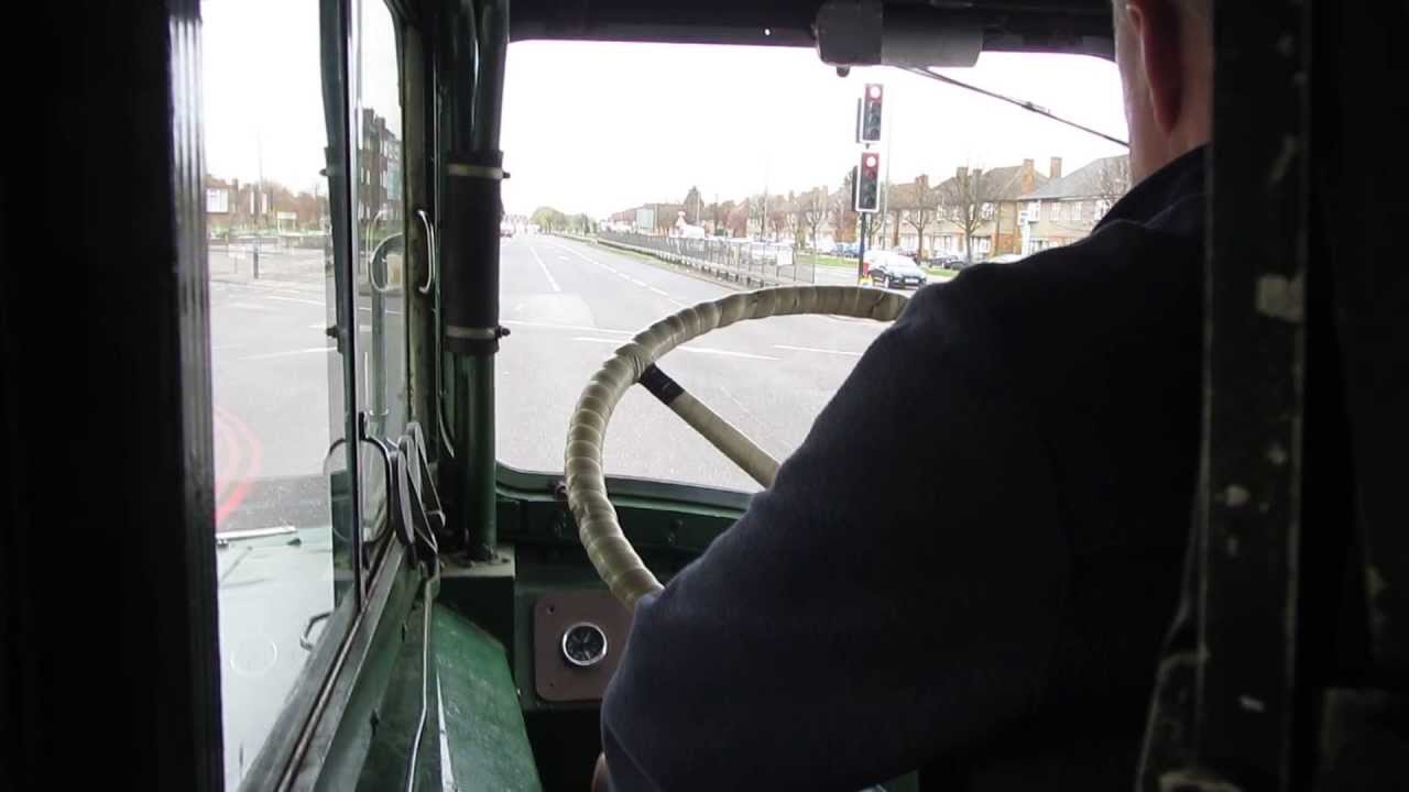 Bristol FLF6G driving 'over the driver's shoulder' on EN 2849, NTW 942C