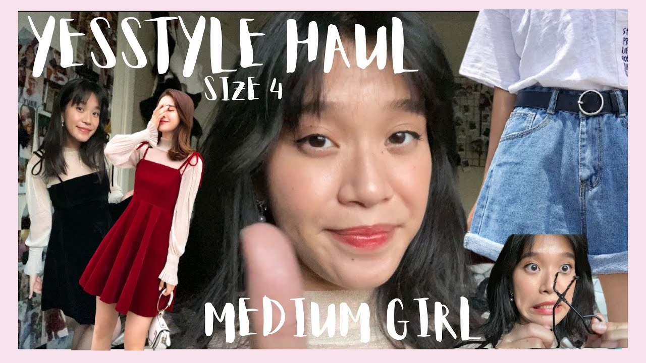 YESSTYLE HAUL | SIZE 4 or XL?