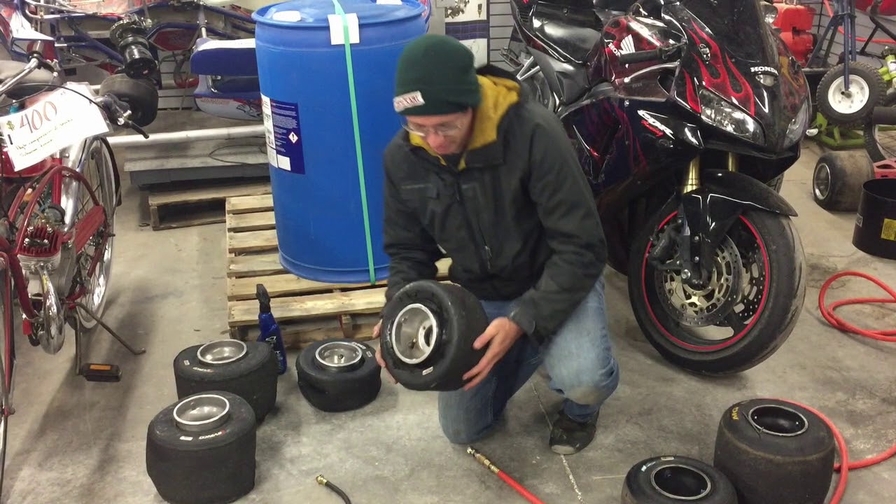 How to Inflate and Set the Bead on a Kart Tire