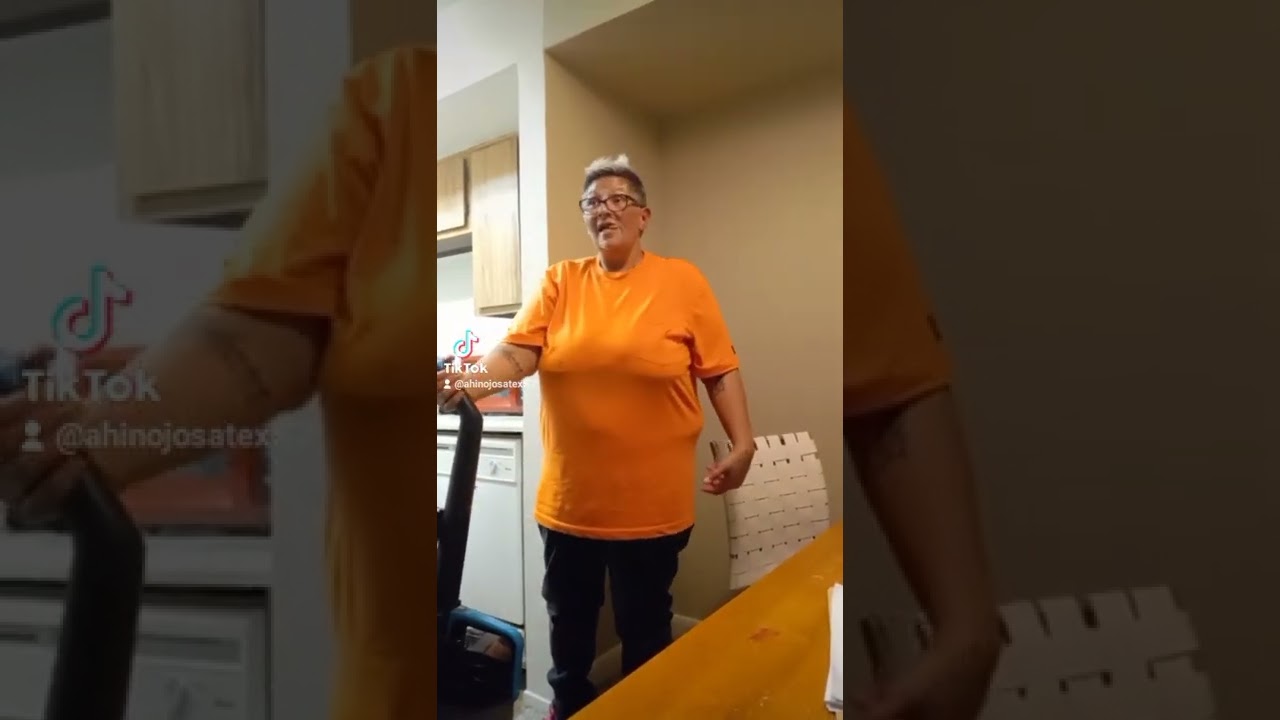 mother in law telling us a story with her funny ass...