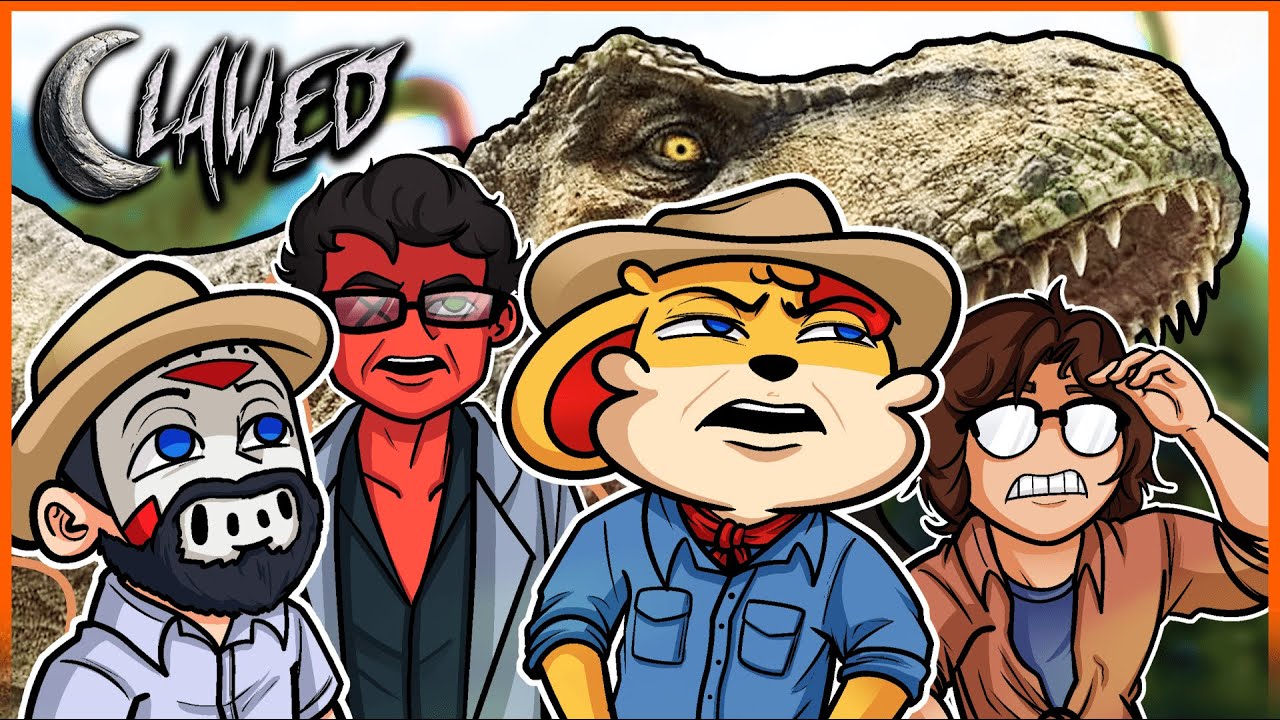 THE DINOSOARS HAVE ESCAPED JURASSIC PARK!!!  [CLAWED]