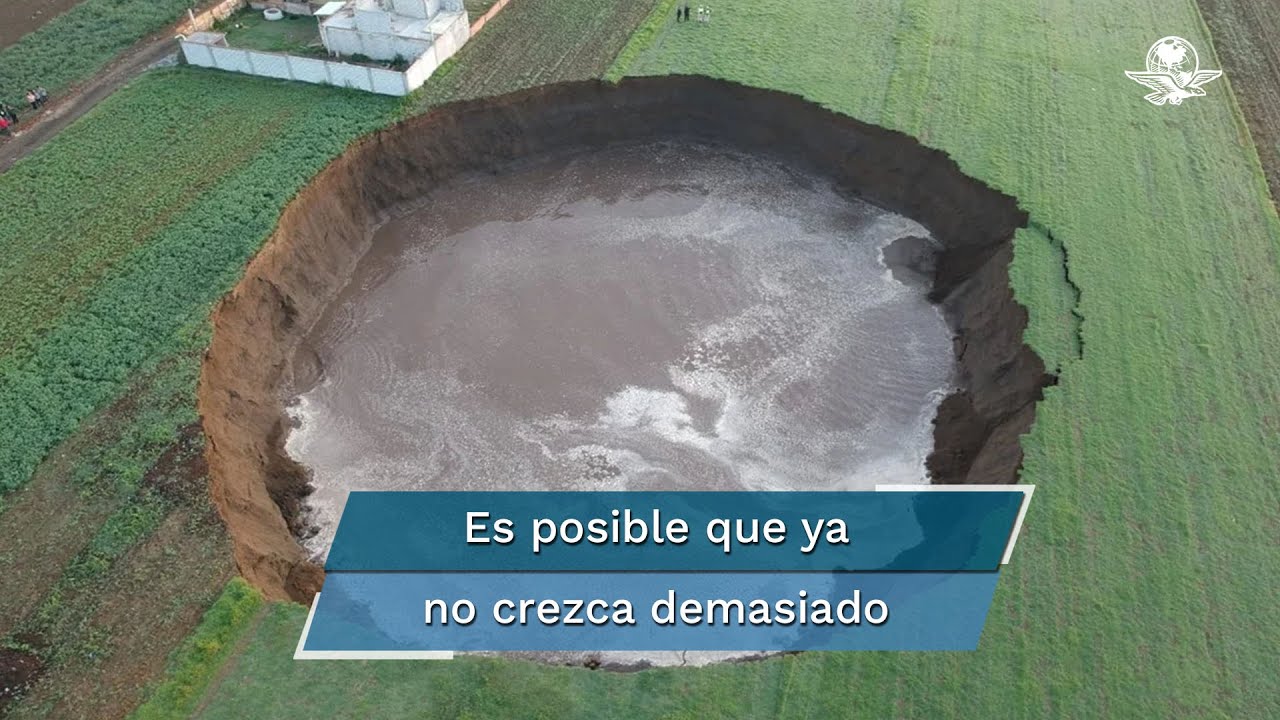 Socavón de Puebla llegó para quedarse, afirma investigador