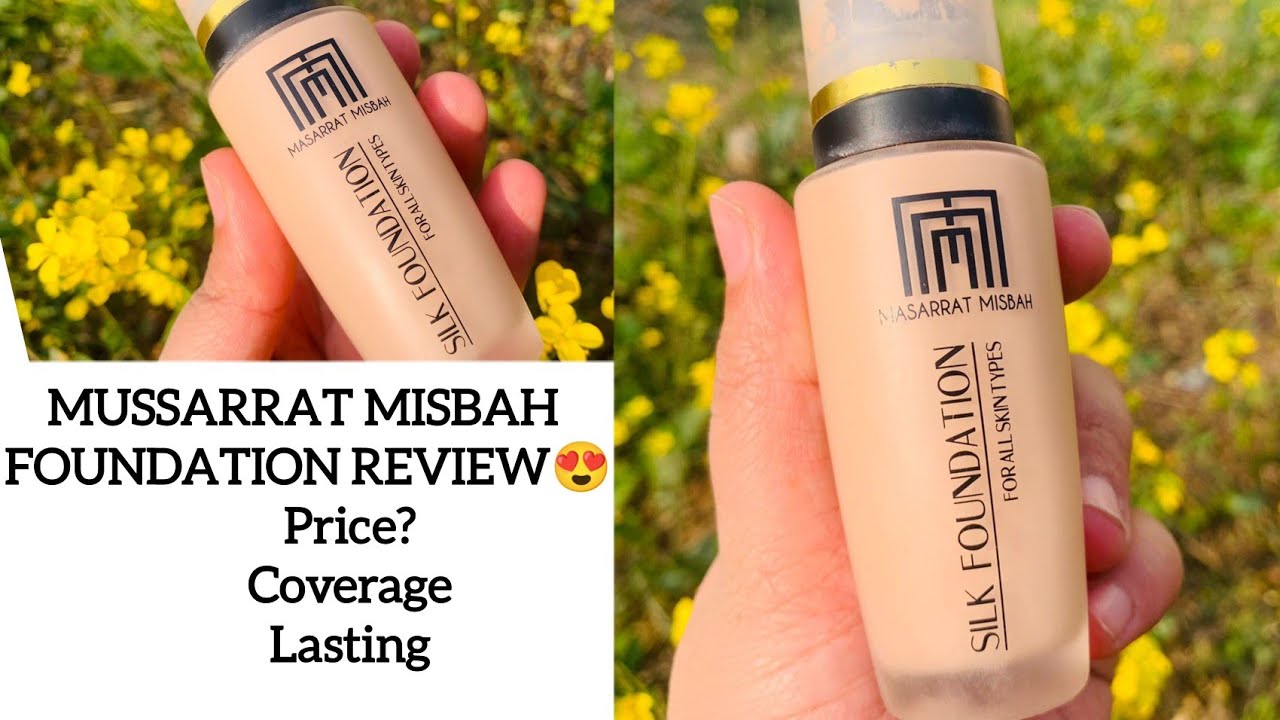 MASARRAT MISBAH SILK FOUNDATION REVIEW|| HONEST REVIEW||shahibavlog
