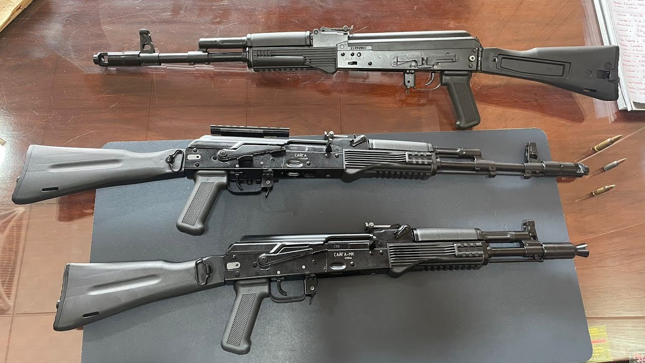 Saiga 222, Saiga 223 & Saiga 308 Assault Rifle Review