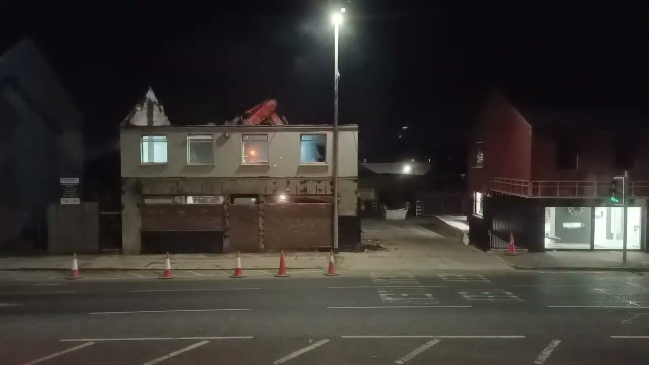 Building Demolition - Timelapse
