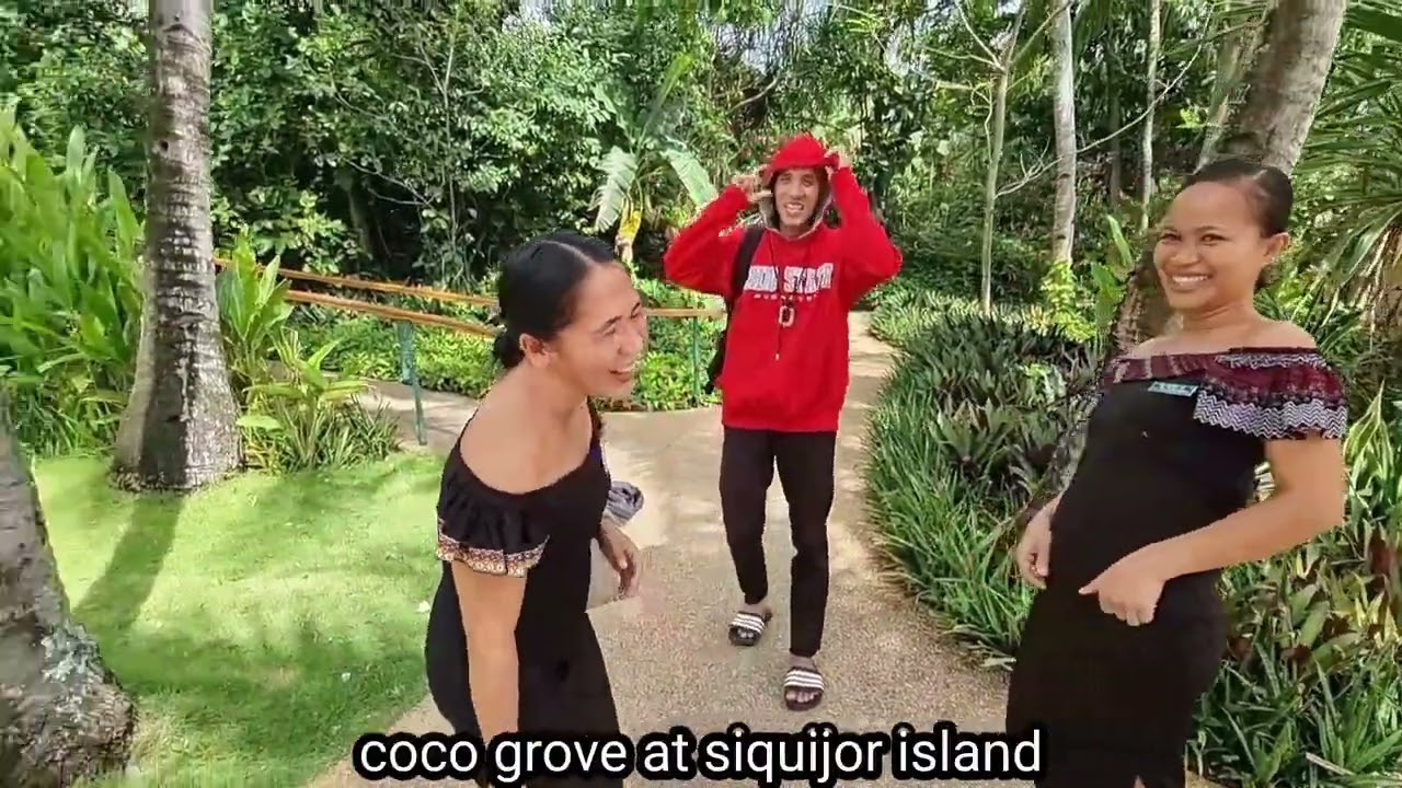 the famous COCO GROVE...#1 resort in SIQUIJOR for relaxation...diving...food and spa.