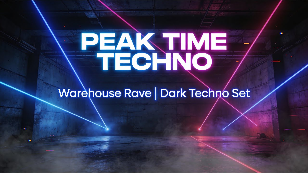 Peak Time Techno | Warehouse Rave | Dark Techno Set