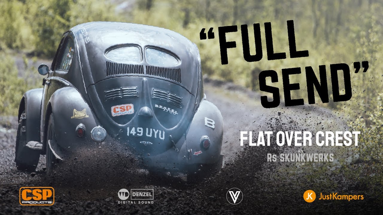 Split Window VW Beetle goes full send 