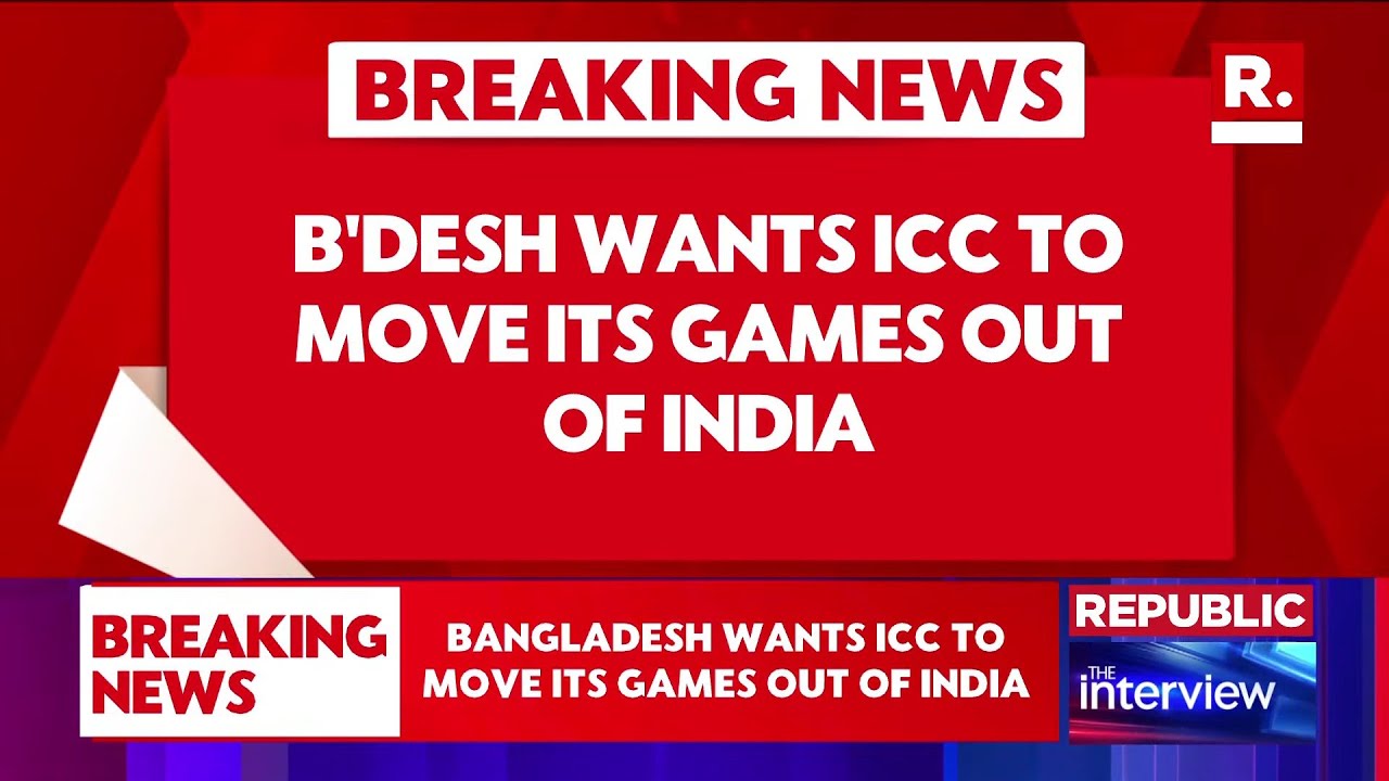 LIVE: Bangladesh Wants ICC to Move Games Out of India | Cites Security Despite Attacks on Hindus