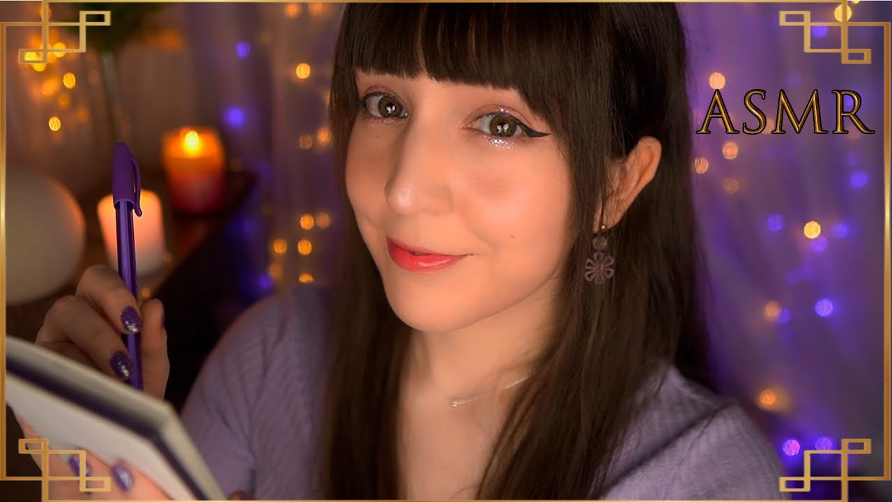 ⭐ASMR Ролевой психолог [Sub] Личные вопросы (тихая речь)