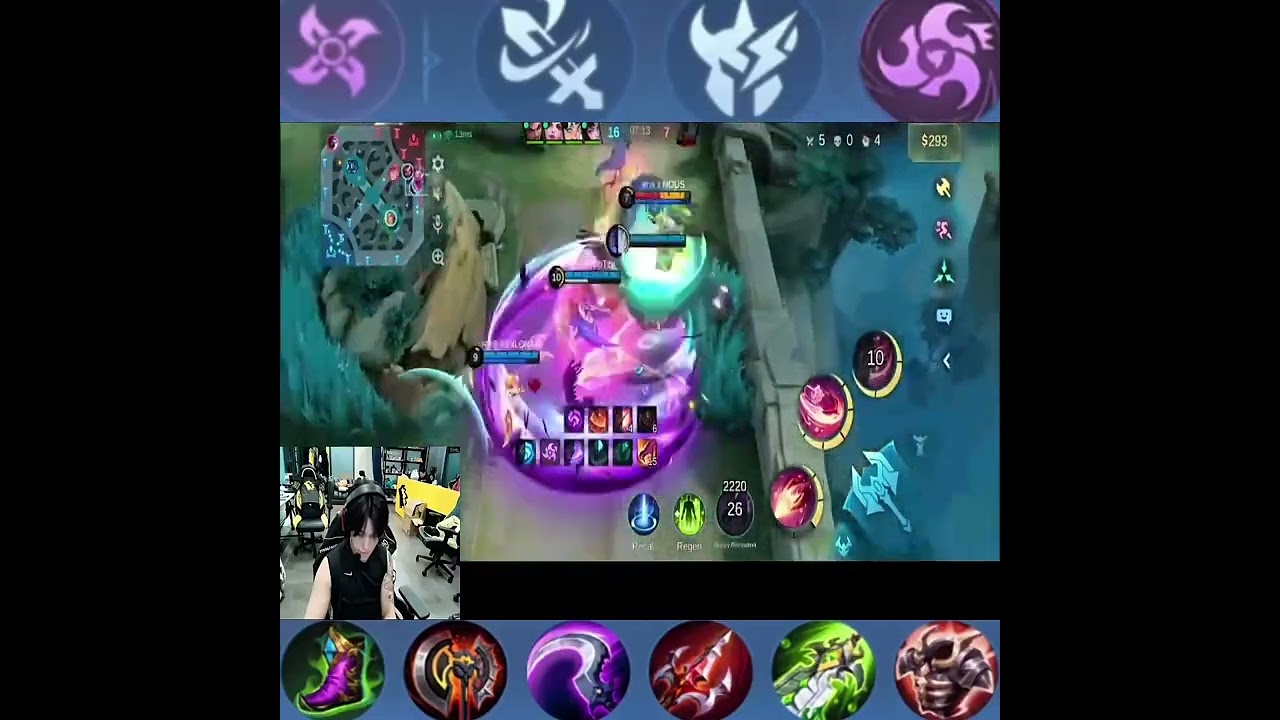 gameplay Lancelot kairi winrate99% rekor tertinggi dunia #mlbb #mobilelegends #mobilelegendsbangbang