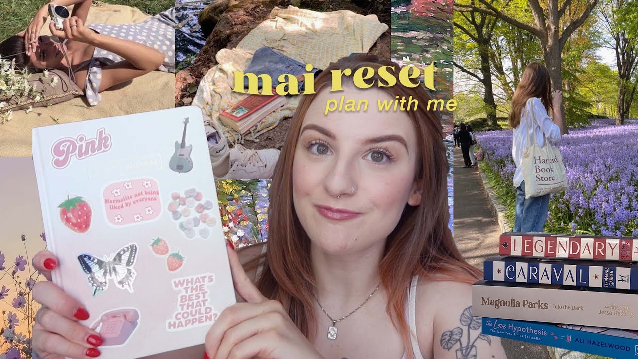 🎀𓂃 ࣪˖ mai reset | plan with me, bullet journal, bücher update,...