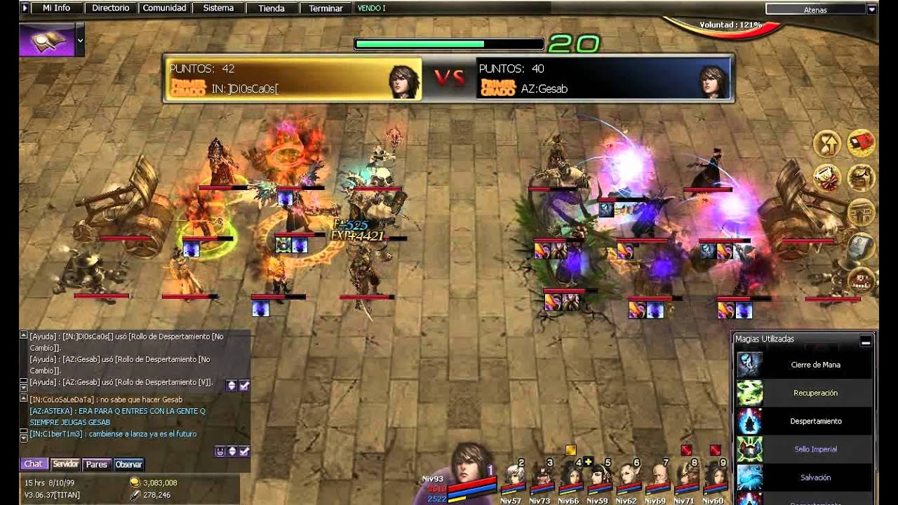 Atlantica Online Español Campeonato Titan 15 Final
