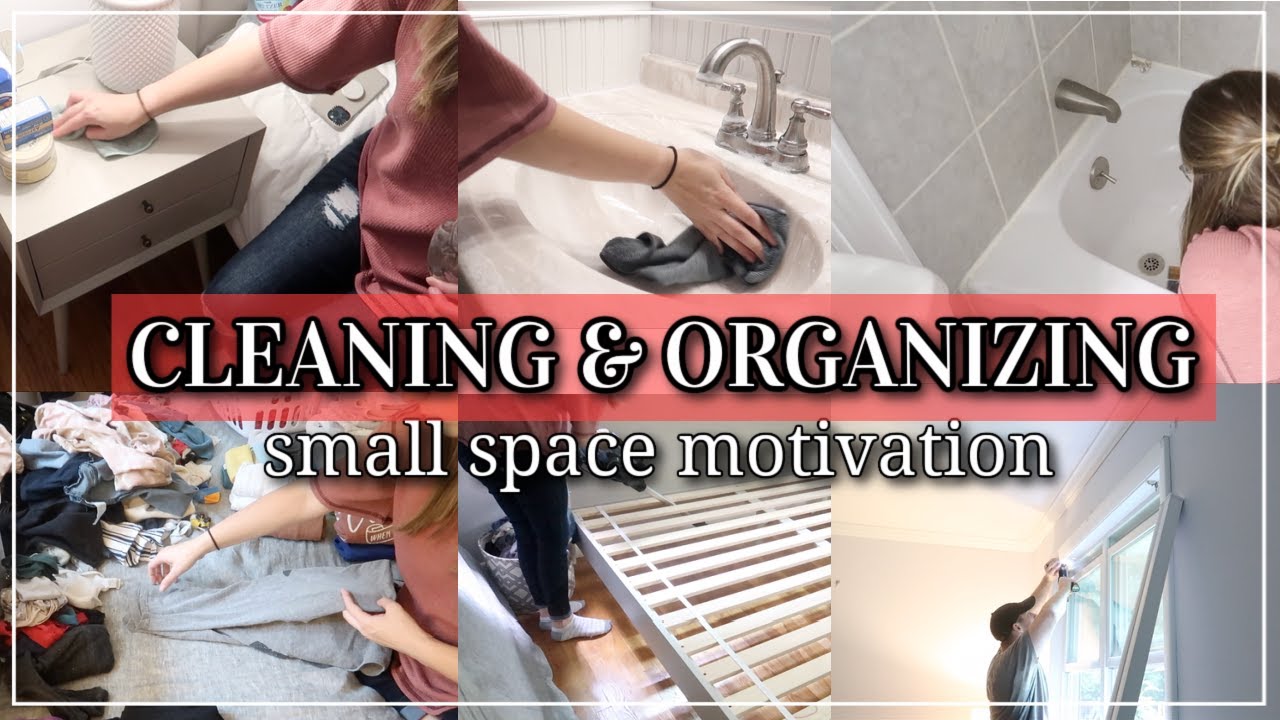 SMALL SPACE CLEANING & ORGANIZING 2021 / DECLUTTER, CLEAN & ORGANIZE WITH ME / NEW HOUSE PROJECTS