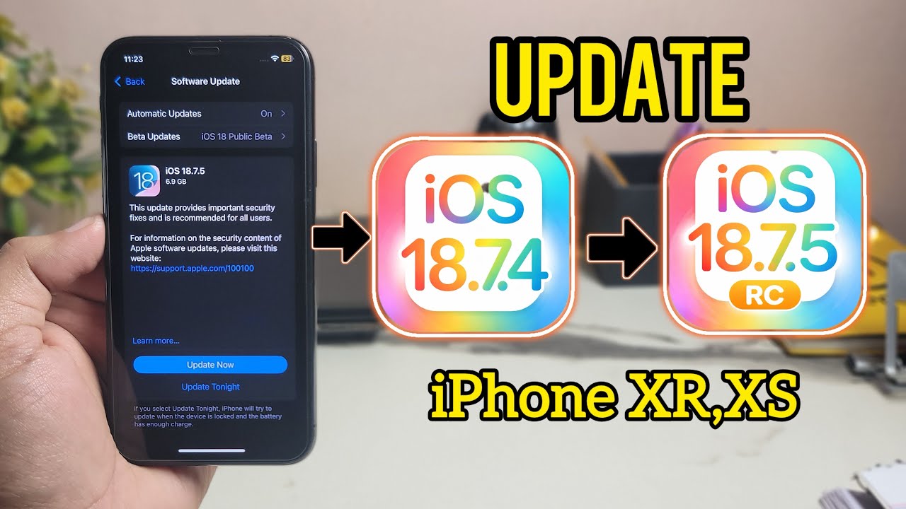 How to Update iPhone From iOS 18.7.4 To iOS 18.7.5 RC Update | Step By Step (Full Guide)