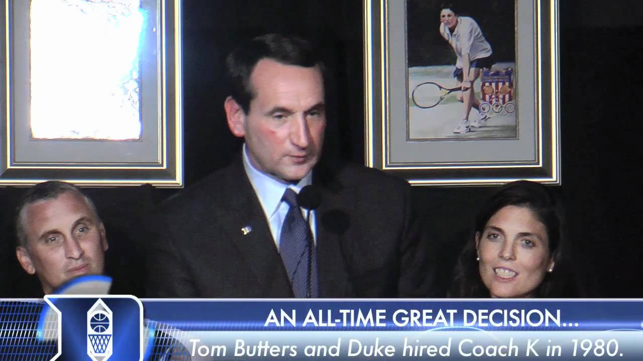 Coach K Duke HOF Speech