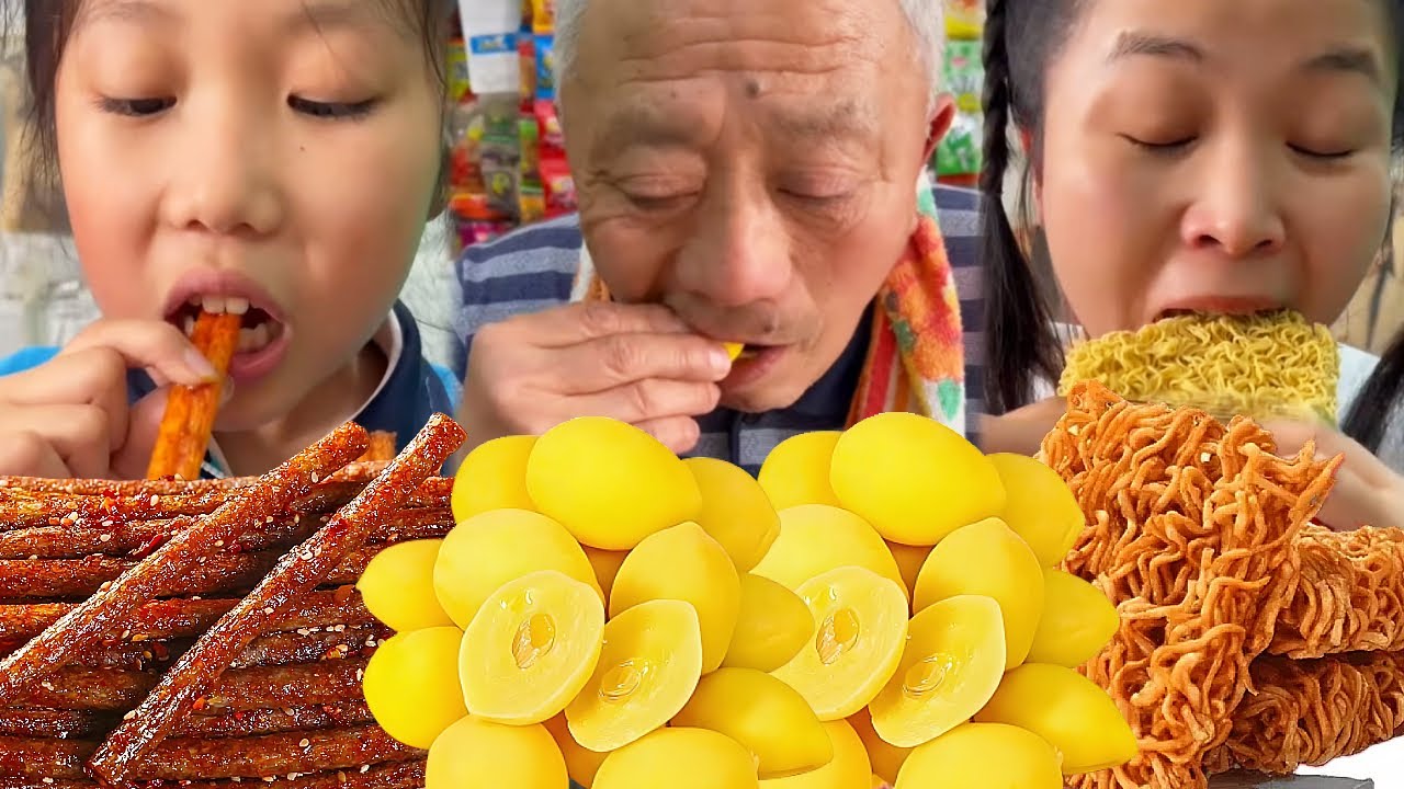 Kumpulan video TikTok camilan Tiongkok jaman dulu, kompilasi camilan Tiongkok masa kecilEP744