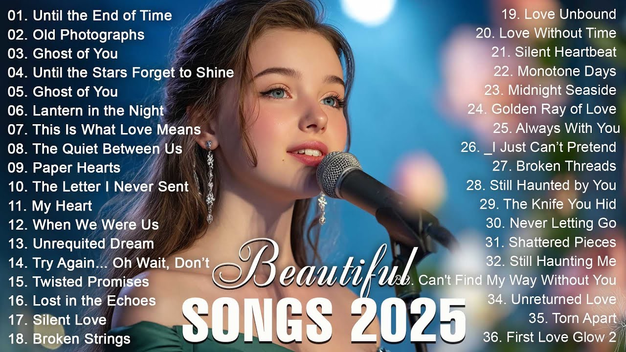 Beautiful Love Songs 💖 Soft Romantic Melodies to Fall in Love | 2025 Playlist | Dreamy Love Songs