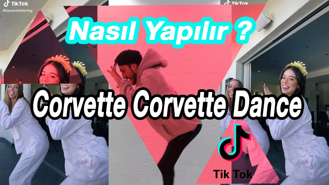 CORVETTE CORVETTE TİKTOK DANCE NASIL YAPILIR ?CORVETTE CORVETTE Tutorial | TikTok 2020 Challenge