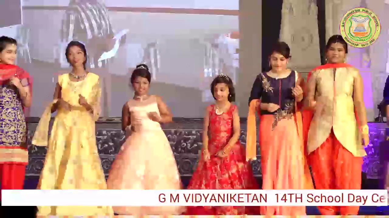 G M VIDYANIKETAN  14TH School Day Celebrations. - Classes II, IV, VI, VIII, X & Teachers