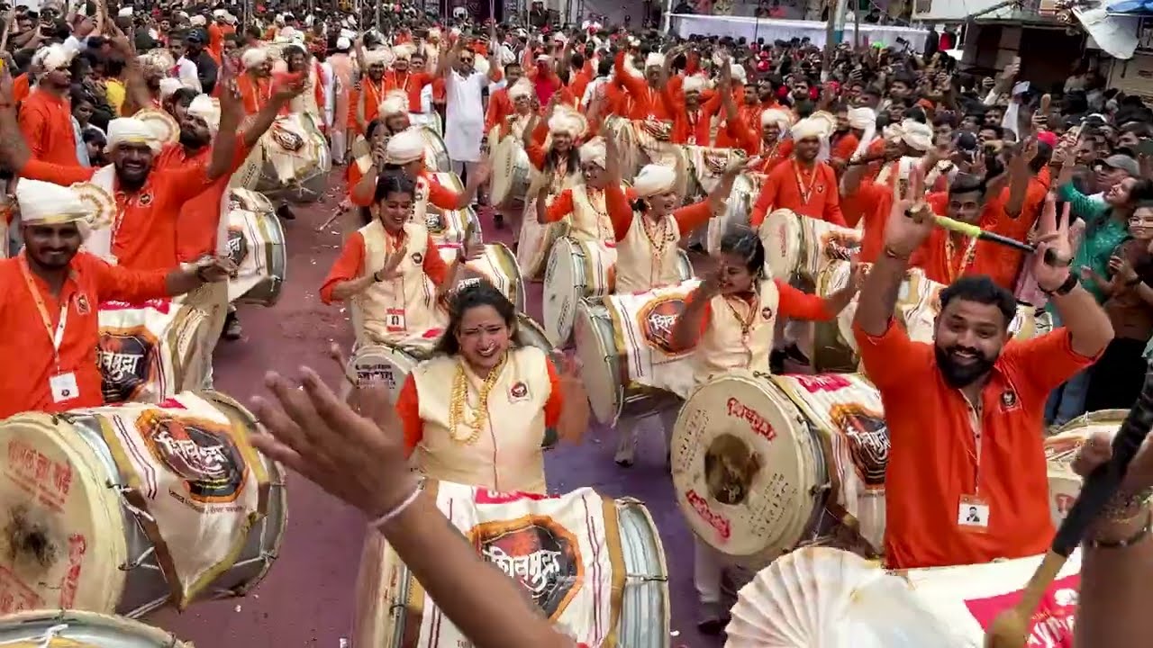 Shivmudra Dhol Pathak | हलगी + गोंधळ  = 😍 | Tambadi Jogeshwari Ganapati Visarjan Miravnuk २०२5 #pune