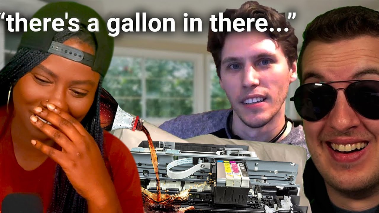 Jerma985 and Kitboga VS The Printer Scammer