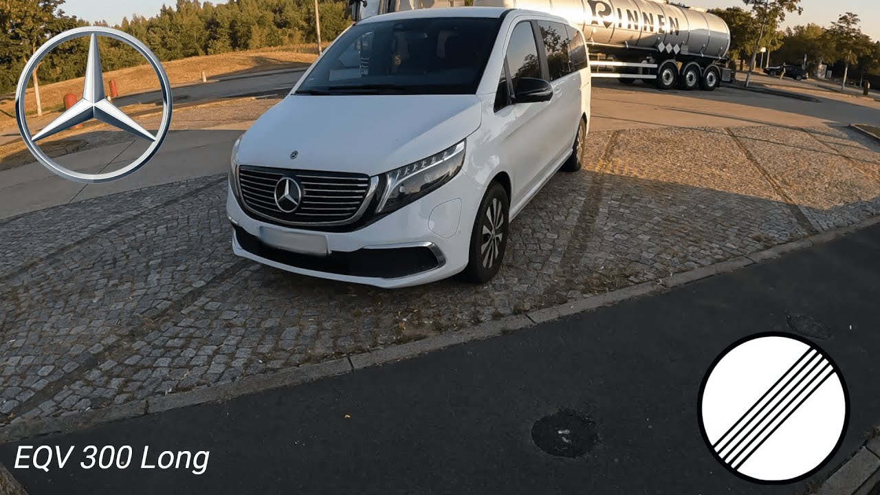 2023 Mercedes-Benz EQV 300 Long [150 kW | 201 hp] | German Autobahn - POV Drive 4K