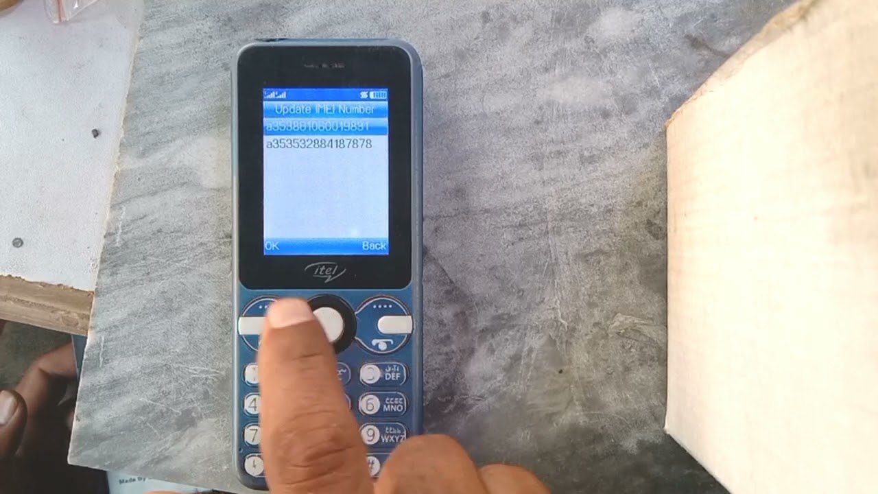 itel it5092 imei change code