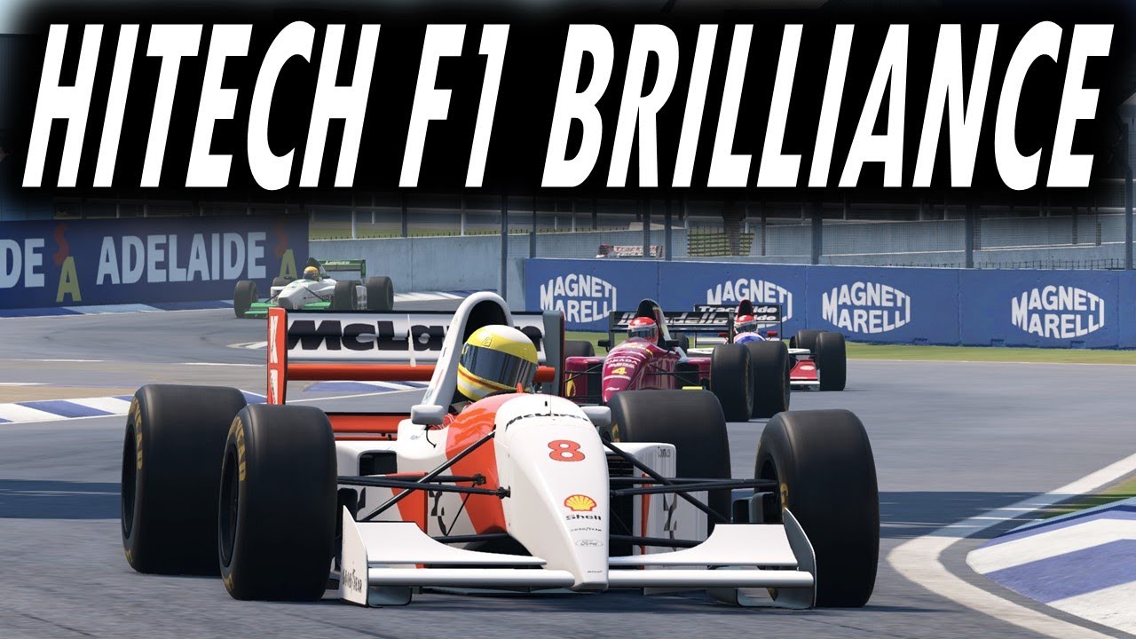 Automobilista 2- Taking Senna's 1993 McLaren MP4/8 to Adelaide (Formula HiTech Gen2)