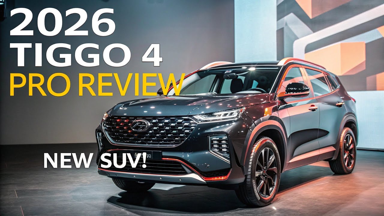 Chery Tiggo 4 Pro 2026 года | Полный обзор – экстерьер, интерьер, характеристики, цена и многое д...