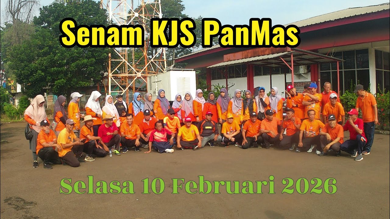 Senam KJS PanMas selasa 10 Februari 2026