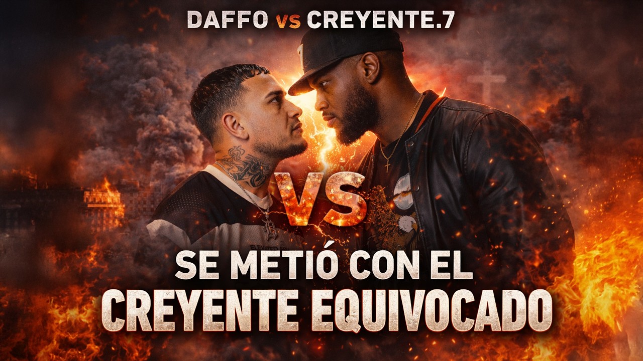 SE METIÓ CON EL CREYENTE EQUIVOCADO ⚔️🔥 | CREYENTE.7 RESPONDE A DAFFO (GUERRA LÍRICA)
