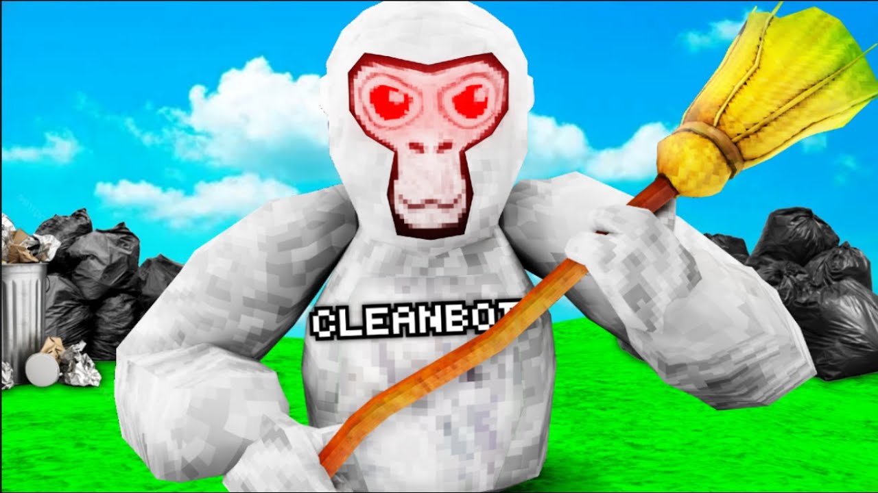 Троллинг в роли Cleanbot ЧАСТЬ 2 ┃ Gorilla Tag
