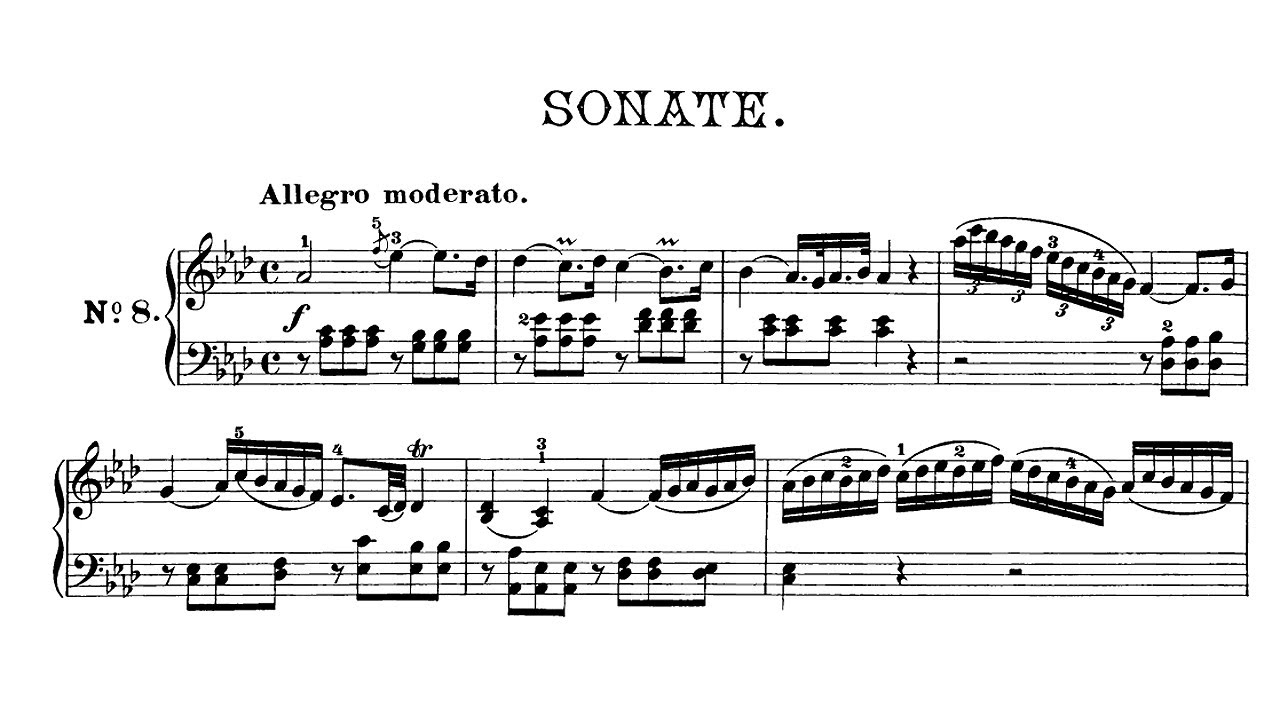 Haydn: Sonata in A-Flat Major, Hob XVI:46 - Charles Rosen, 1965 - Vanguard VCS 10131