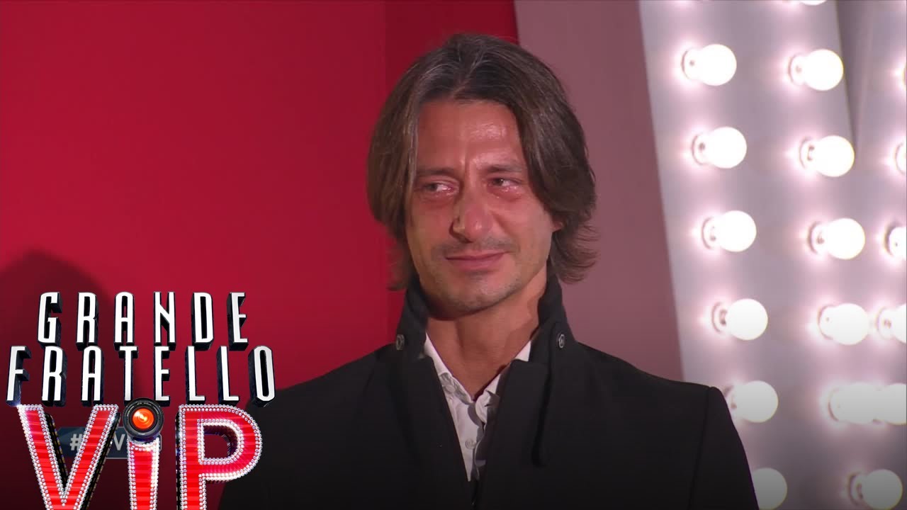 Grande Fratello Vip - L’incontro tra Francesco Oppini e la madre Alba Parietti