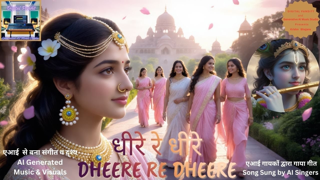 Dheere Re Dheere  |  धीरे रे धीरे - A Divine Melody of Love, Devotion & Eternal Grace