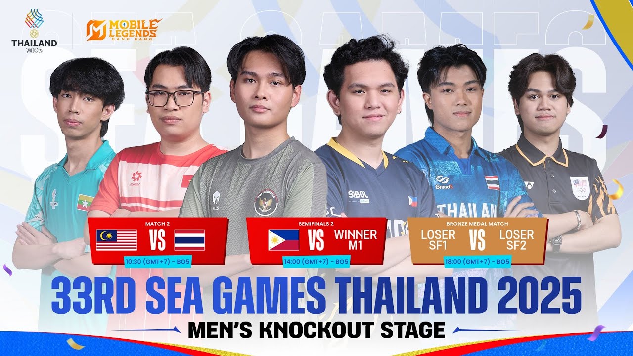 SEA Games 33 Thailand | Men's MLBB Knockout Stage | Filipino