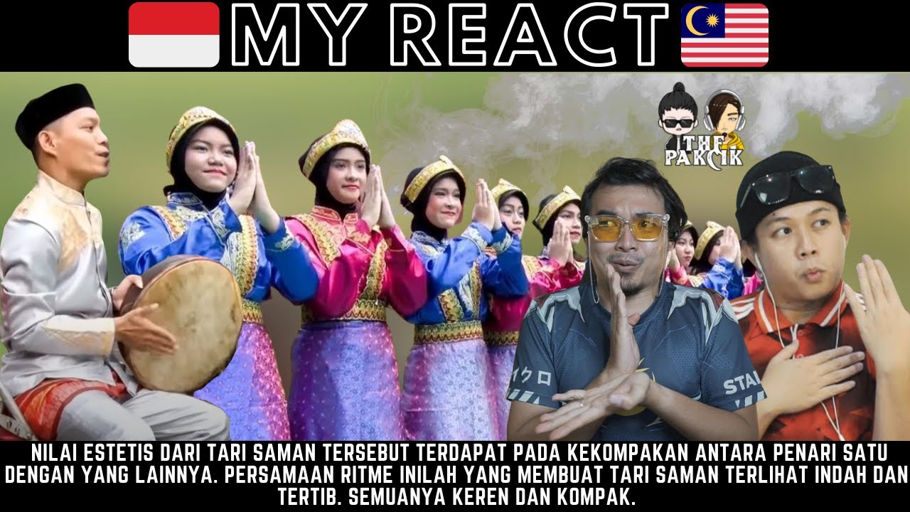 WAH! ORANG MALAYSIA KAGET LIHAT TARI SAMAN (ACEH)
