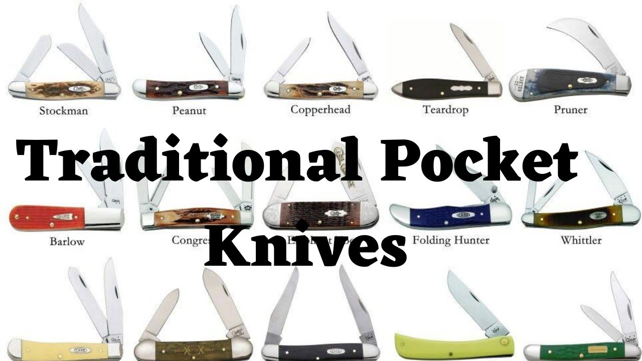 Knife Basics - What You Really Need To Know - Traditional Pocket Knife